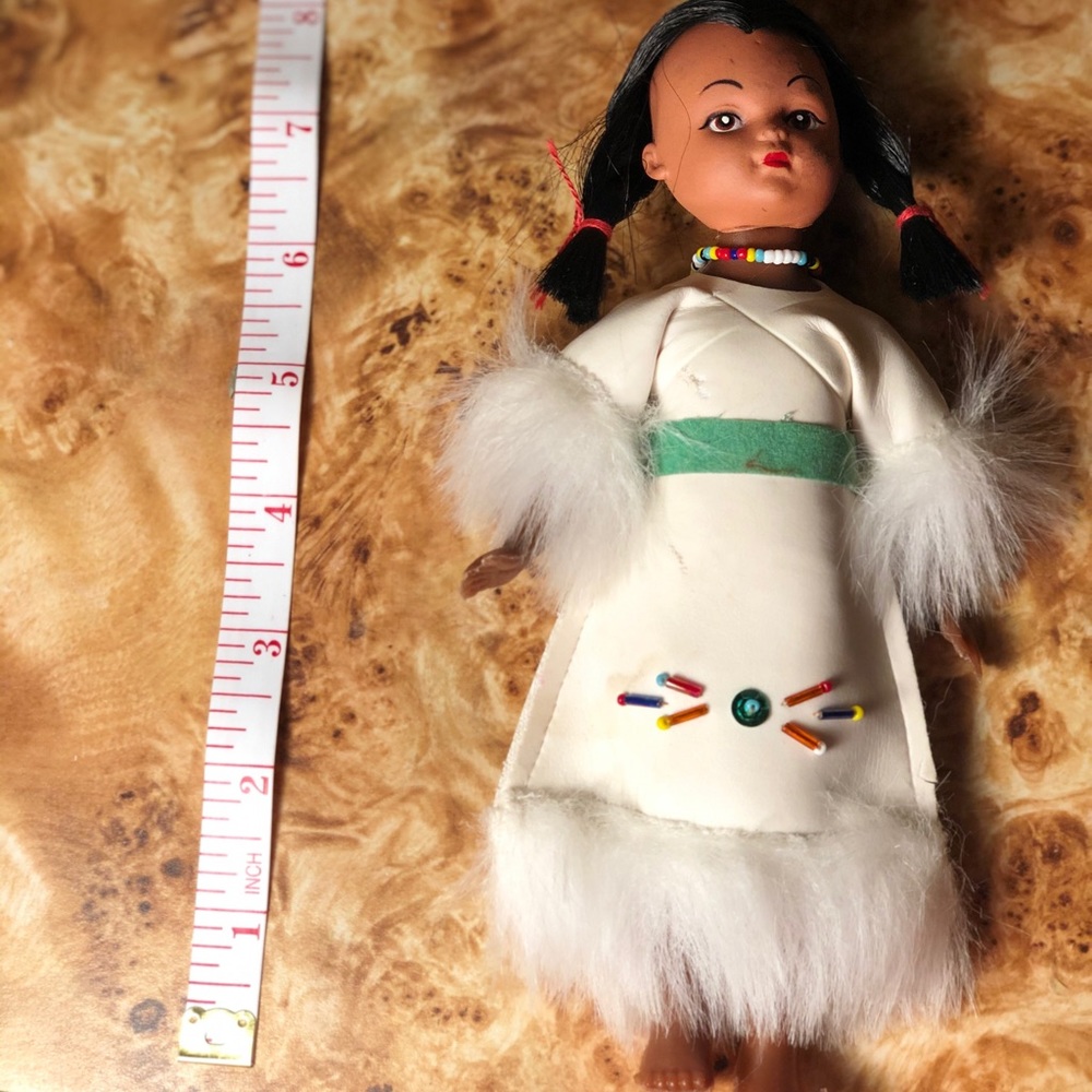 Vintage native doll